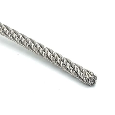 Ss304 7x19 Stainless Steel Wire Rope With Customize Diameter Buy 7x19