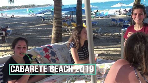 Dominican Republic Travel Vlog 2019 1 Cararete Beach 🌞🌴 Youtube