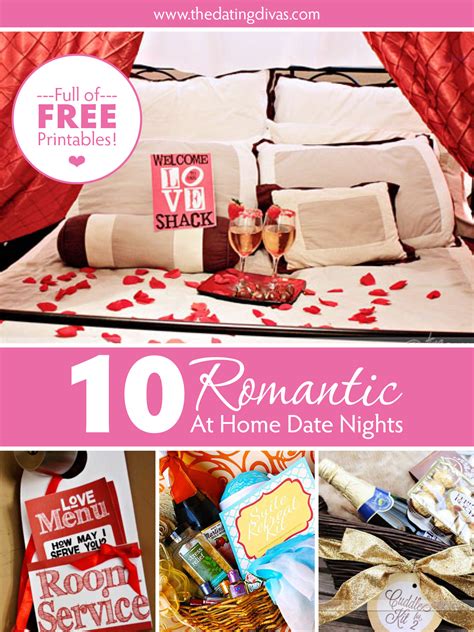 Romance doesn't have to mean expensive. 10 Romantic At Home Dates