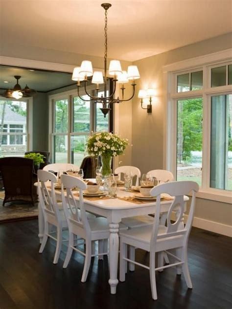 Beautiful Elegance By Generating A White Farmhouse Dining Table Vintage