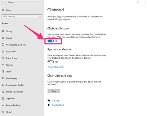 How To Turn On And Use Clipboard History On A Windows 10 Computer