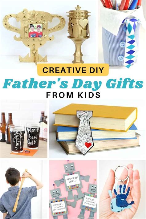 30 Diy Fathers Day Ts From Kids That Are Easy To Make Joyful