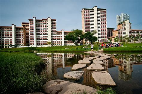 Foot Bridge Kallang River Bishan Ang Mo Kio Park Singapore Ang Mo