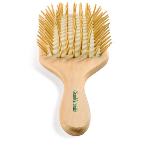 Wooden Bristle Paddle Hair Brush Length 1025 Width 35 Large Fl