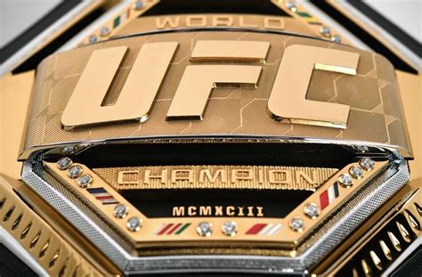 Ufc Unveils New Legacy Championship Belt