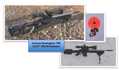 Short And Loud The 16 Inch 308 Win Precision Rifle