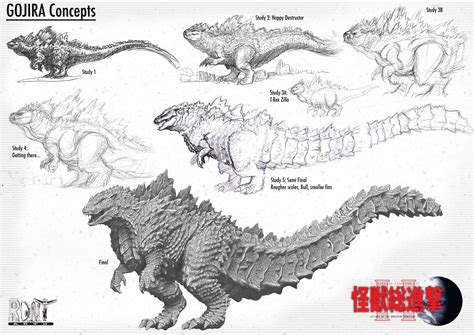 Gojira Concepts By Ldn On Deviantart All