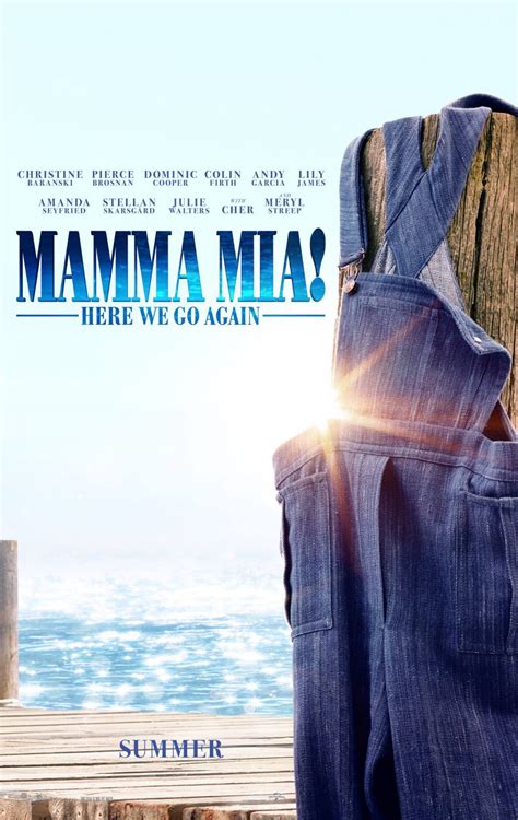 Continuação do musical Mamma Mia ganha trailer com flashbacks dos anos