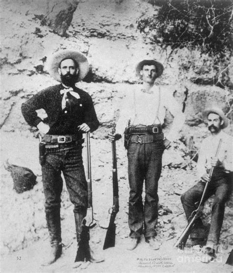 Jesse James With Member Of His Gang Poster By Bettmann