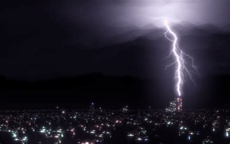 Lightning Full Hd Wallpaper And Background Image 1920x1200 Id302338