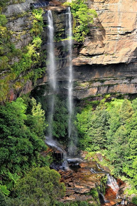 Katoomba Falls At Scenic World In Katoomba Blue Mountains Australia