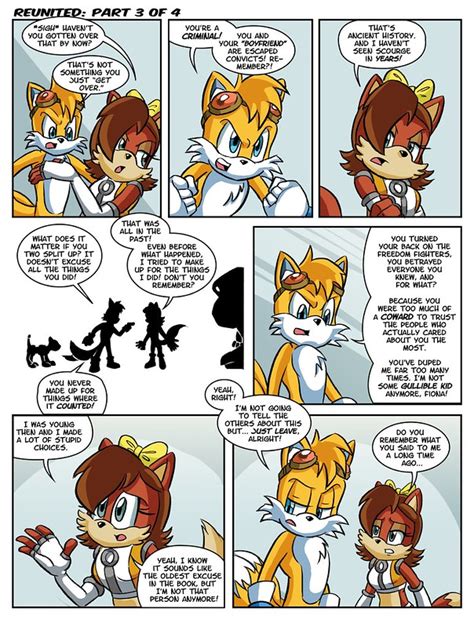 bumbleking comics view topic tails and fiona reunited mini fan comic