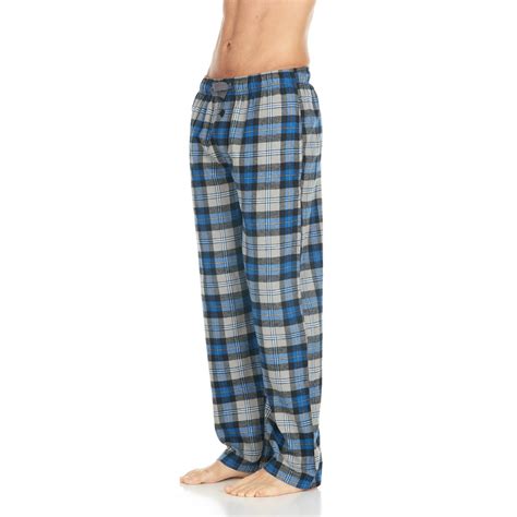 Daresay Mens Cotton Super Soft Flannel Plaid Pajama Pantslounge