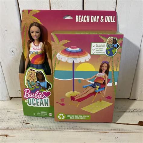 Barbie® Loves The Ocean Doll And Playset Made From Recycled Plastic 6 80 Picclick