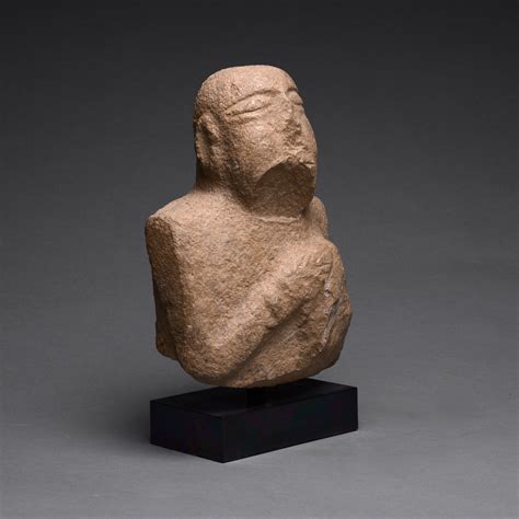 Bronze Age Limestone Votive Sculpture - Barakat Gallery Store