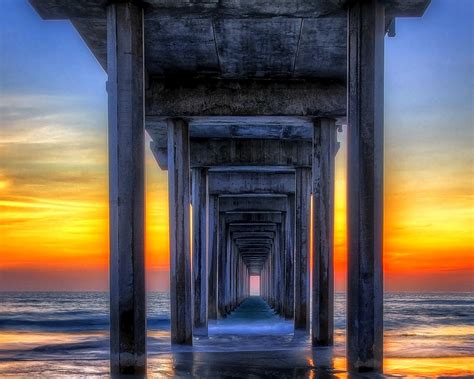 Scripps Pier Sunset La Jolla California Photograph By Gigi Ebert Pixels