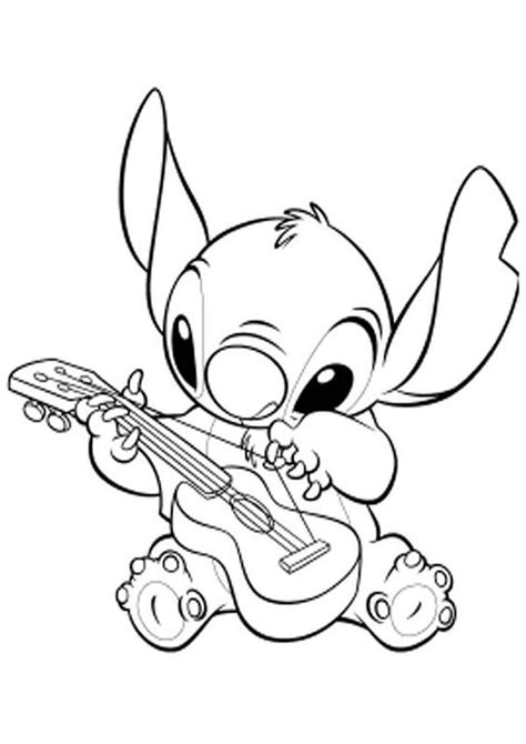 free coloring pages stitch free printable templates