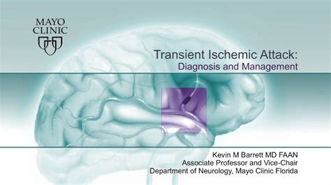 Transient Ischemic Attack Tia Diagnosis And Management By Kevin M