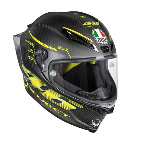Tailored to each individual rider, agv started project 46 by first taking a biometric scan of rossi's head and face. AGV Helmet Pista GP-R Project 46 Matt 2.0 - Jaws Motorcycles