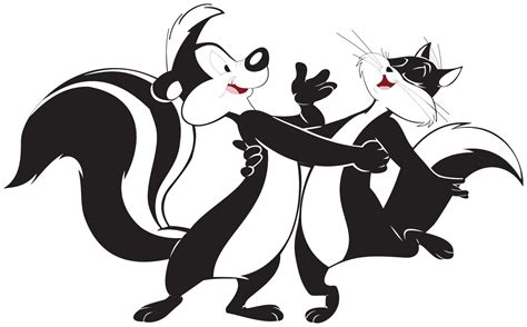 Pepe Le Pew And Penelope Pussycat Cat Sticker Looney Tunes Etsy Uk