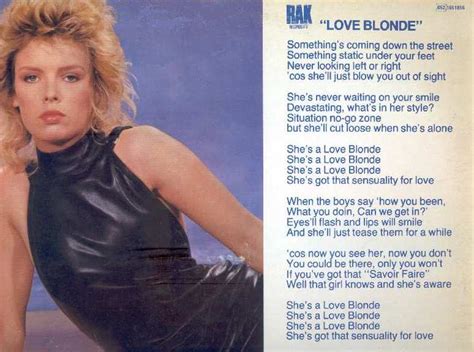 Kim Wilde Love Blonde Maxi Single