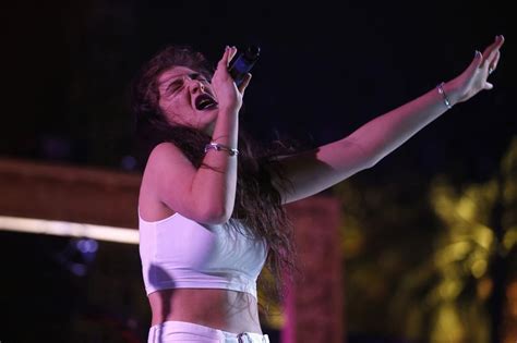 new zealand singer songwriter lorde performs at the coachella