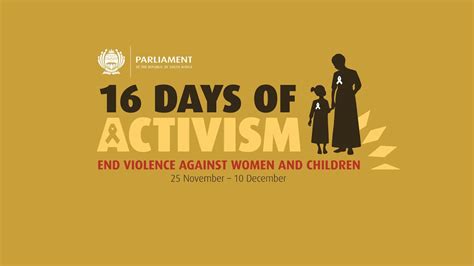 Parliament Commemorates 16 Days Of Activism Against Gender Based