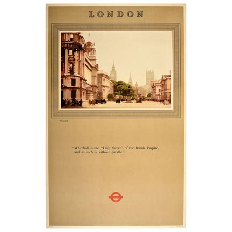 Original Vintage The London Underground Poster London Transport Tube