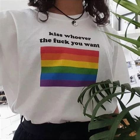 Buy Hahayule Kiss Whoever The Fk You Want Lgbt