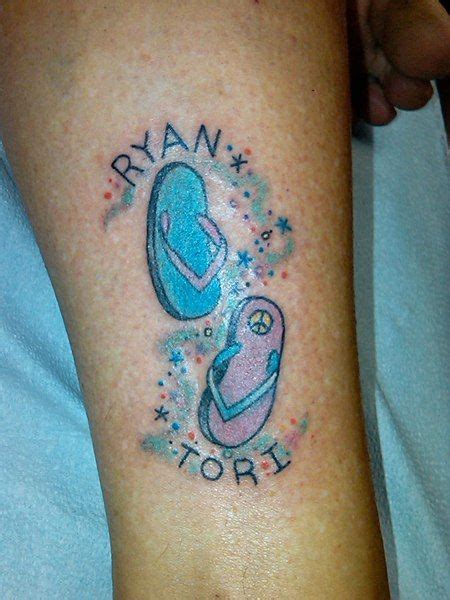 pin by tricia watkins on crafty things flip flop tattoo tattoos foot tattoos