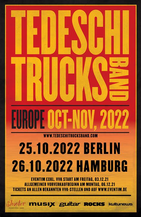 Tedeschi Trucks Band Tour 2022 Jesspr