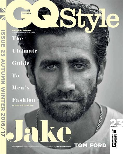 Gq Style Uk Fw 2016 Cover British Gq Style