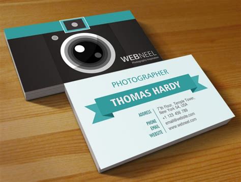 10 Business Card Design Templates For Photographers Download Ai Psd