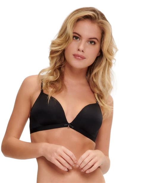 1400 4 Lingadore Basic Collection Padded Triangle Bra 1400 4 Navy