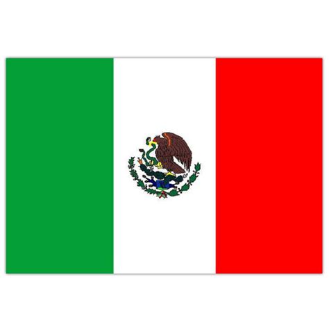 Mexico Flag 5ft X 3ft Choice Wholesale