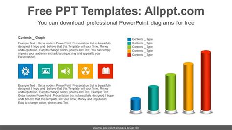 3d Cylinder Bar Chart Powerpoint Diagram Powerpoint And