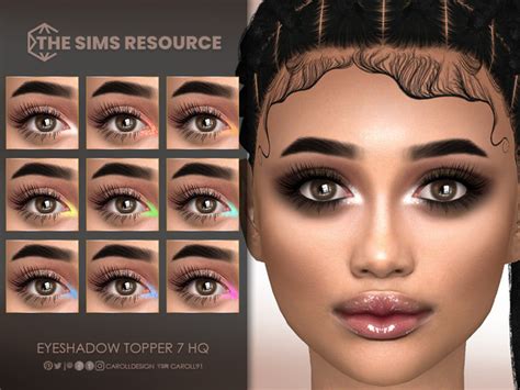 The Sims Resource Eyeshadow Topper 7 Hq