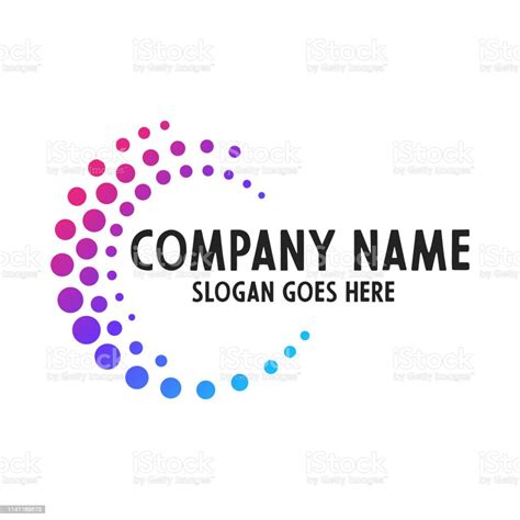 Vector Circle Logo Design Template Stock Illustration Download Image