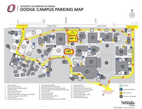 Uno Omaha Campus Map