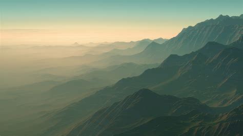 Mountain Tops Above The Clouds Rspaceengine