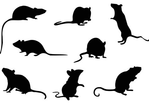 Free Mice Silhouette Vector Choose From Thousands Of Free Vectors