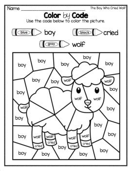The boy who cried wolf prediction and comprehension this worksheet helps your child focus on prediction and comprehension in the boy who cried wolf. kids will read the classic fable and answer written prompts. Fables Activities The Boy Who Cried Wolf Emergent Reader ...