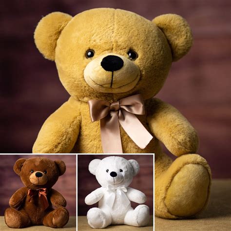 Wholesale Teddy Bears Natural Colorama Xl Bear Assortment Plush In