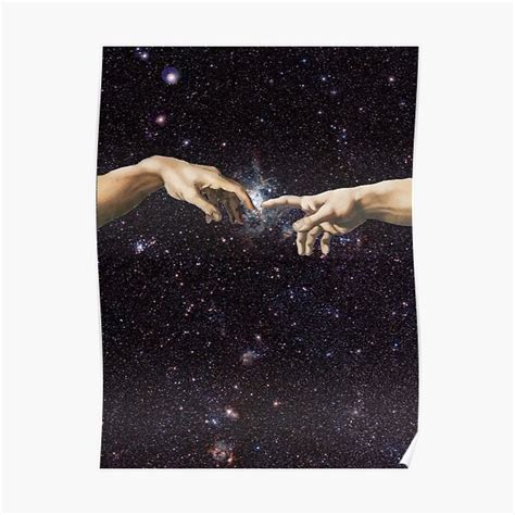 The Creation Of Adam Poster For Sale By Fergom Redbubble