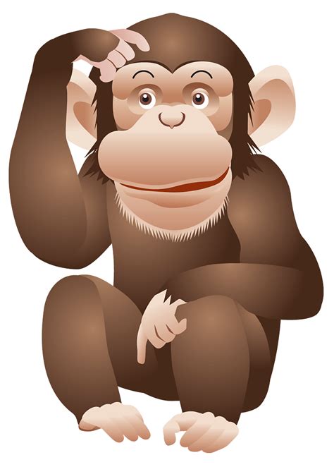 Monkey Png Cute Paintings Animation Monkey