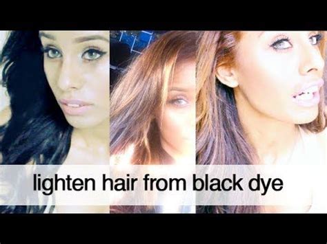 Here's how my appointments went down: HAIR | How I Lightened Dyed Black Hair (Without Bleach ...