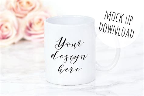 You are free to download this psd mockup template and. Pretty Mug Mockup Photograph | Pretty mugs, Design mockup ...