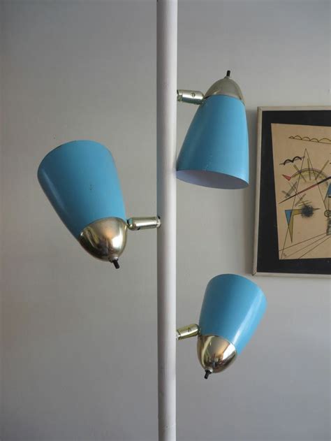 Mid century tension floor reading lamp. 17 best Pole Lamps images on Pinterest | Pole lamps ...