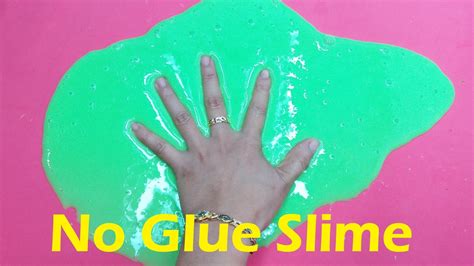 No Glue Slime Diy Slime Without Glue How To Make Slime Without Glue