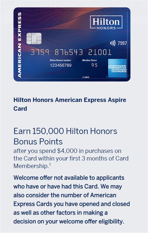 After you spend $4,000 in purchases on the card within your first 3 months of. American Express Hilton Aspire Bonus Increased To 150,000 Points - Best Ever - Doctor Of Credit